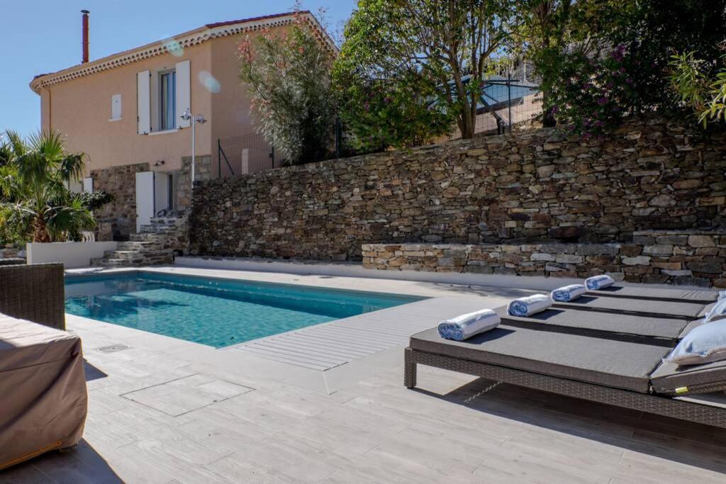 Villa Coco Beach Le Lavandou Extérieur photo